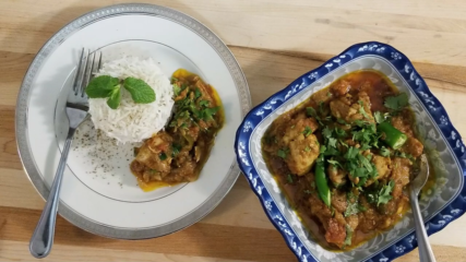 Spicy Chicken Curry in Tomato sauce